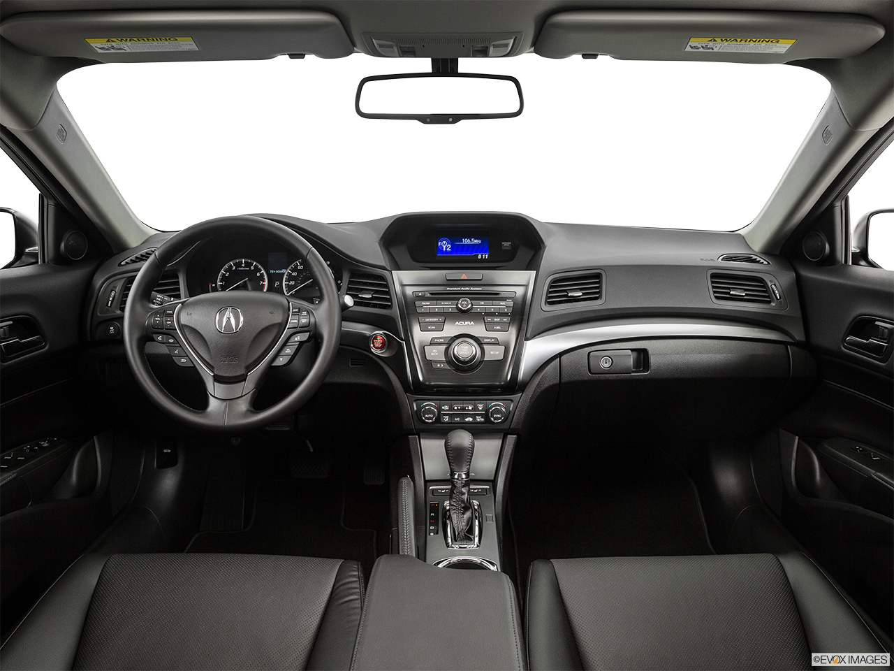 2015 Acura ILX 5-Speed Automatic Centered wide dash shot 