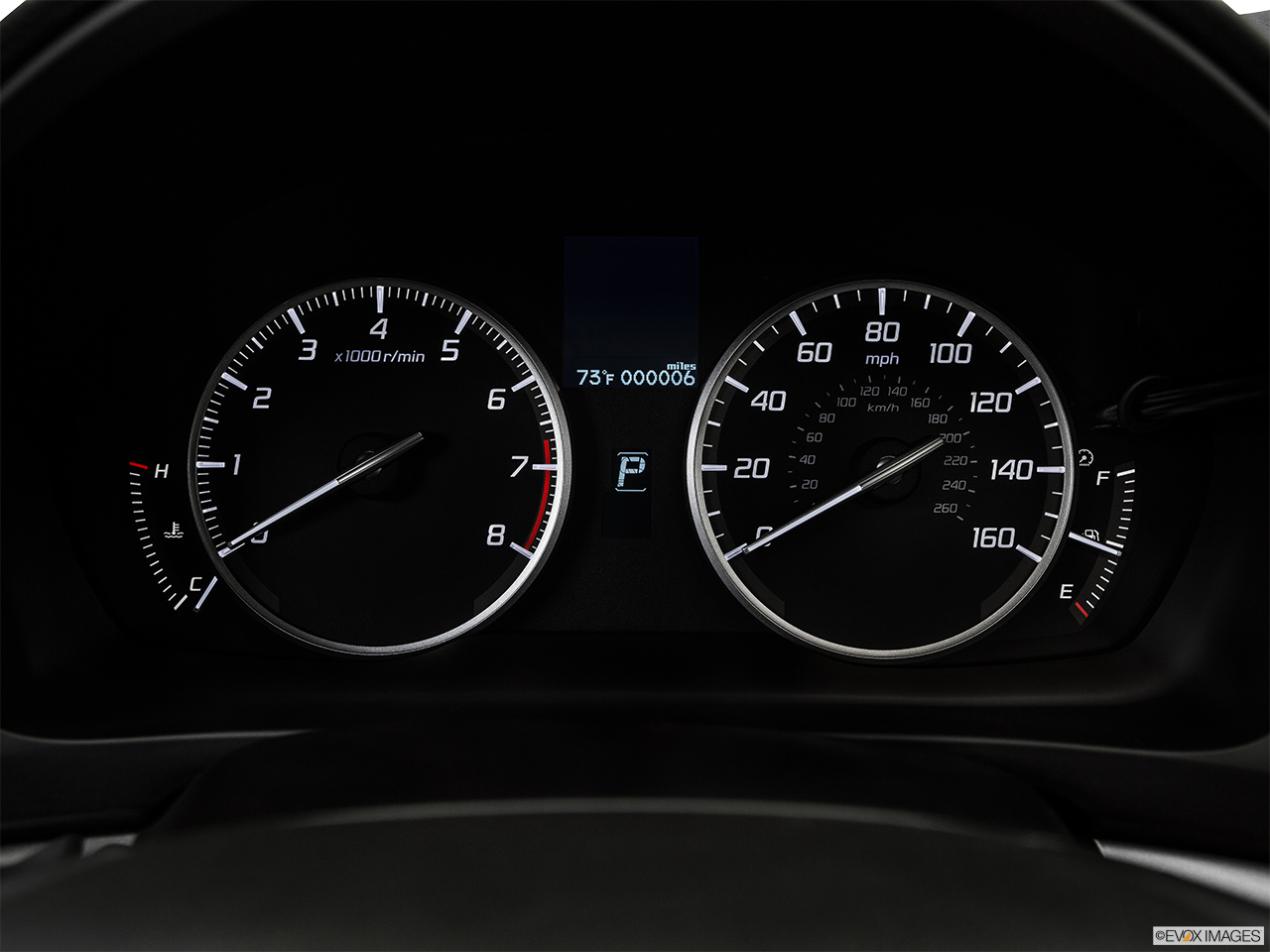 2015 Acura ILX 5-Speed Automatic Speedometer/tachometer. 