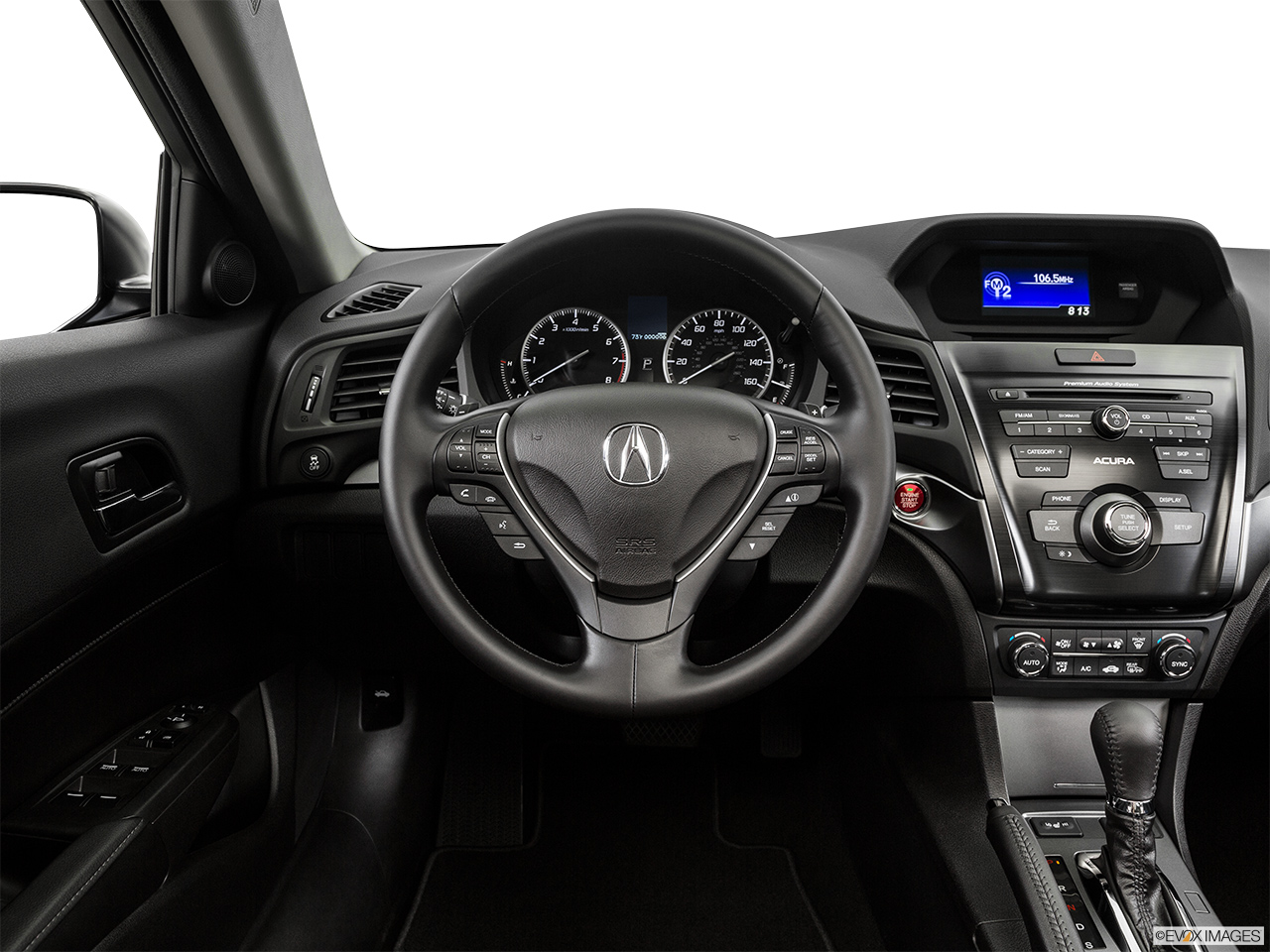 2015 Acura ILX 5-Speed Automatic Steering wheel/Center Console. 