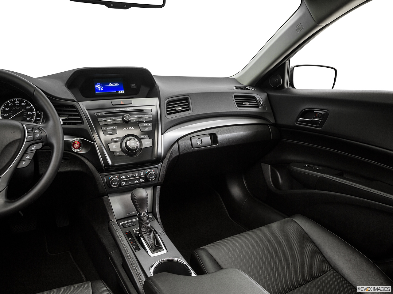 2015 Acura ILX 5-Speed Automatic Center Console/Passenger Side. 