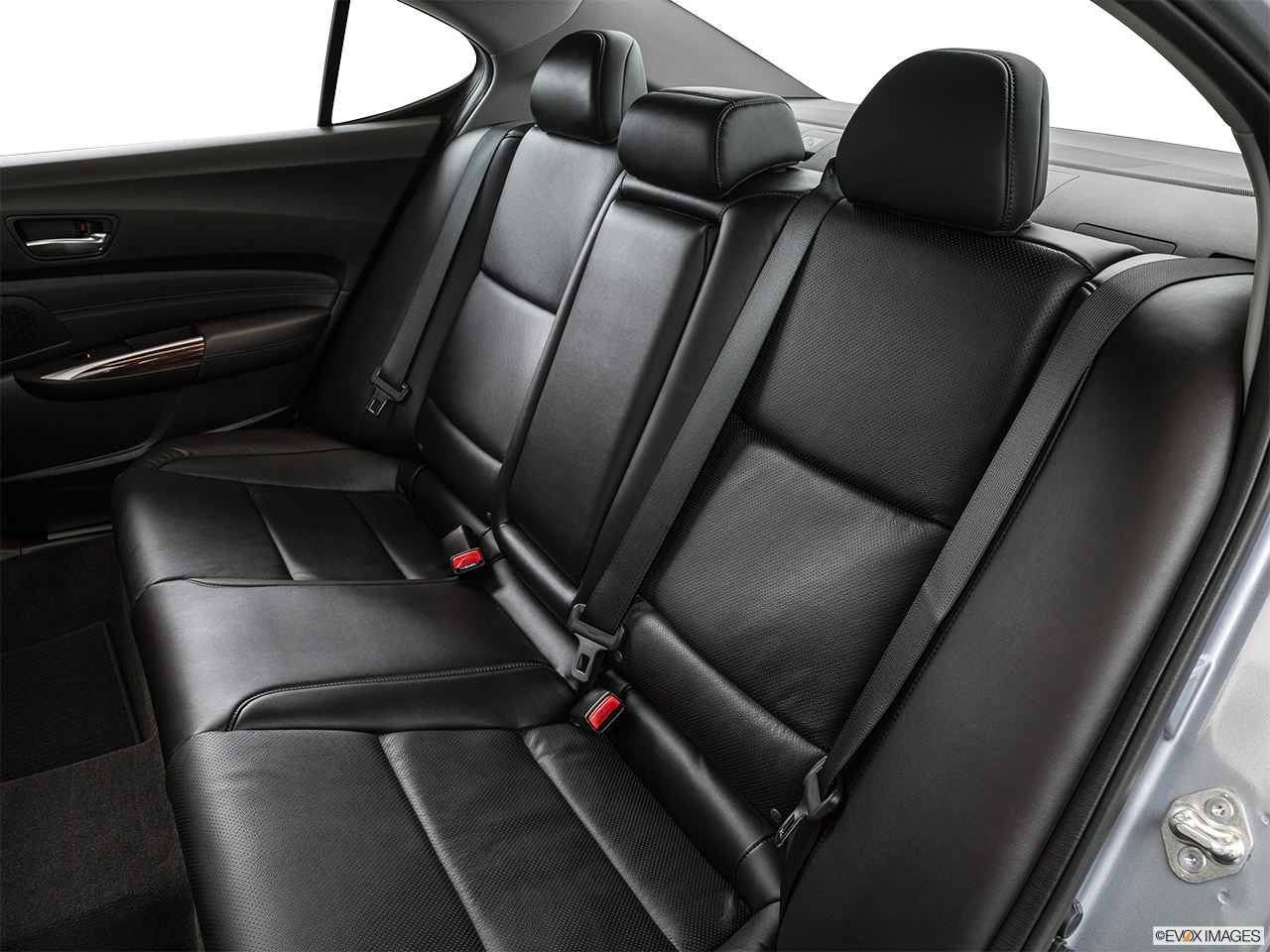 2015 Acura TLX 2.4 8-DCP P-AWS Rear seats from Drivers Side. 