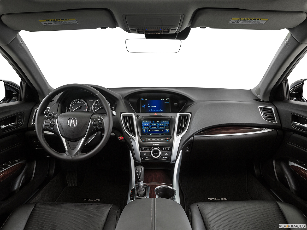 2015 Acura TLX 2.4 8-DCP P-AWS Centered wide dash shot 