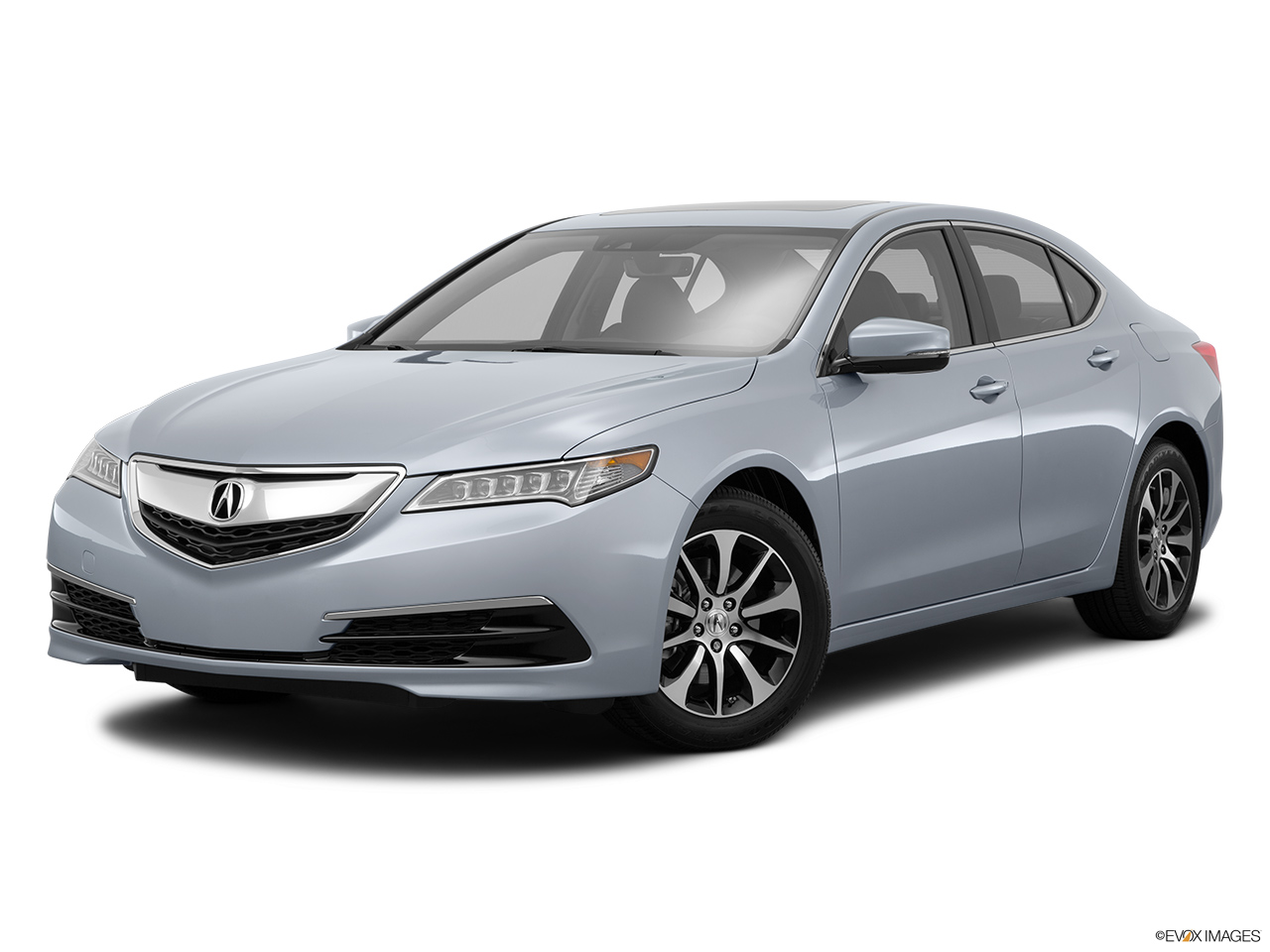 2015 Acura TLX 2.4 8-DCP P-AWS Front angle medium view. 