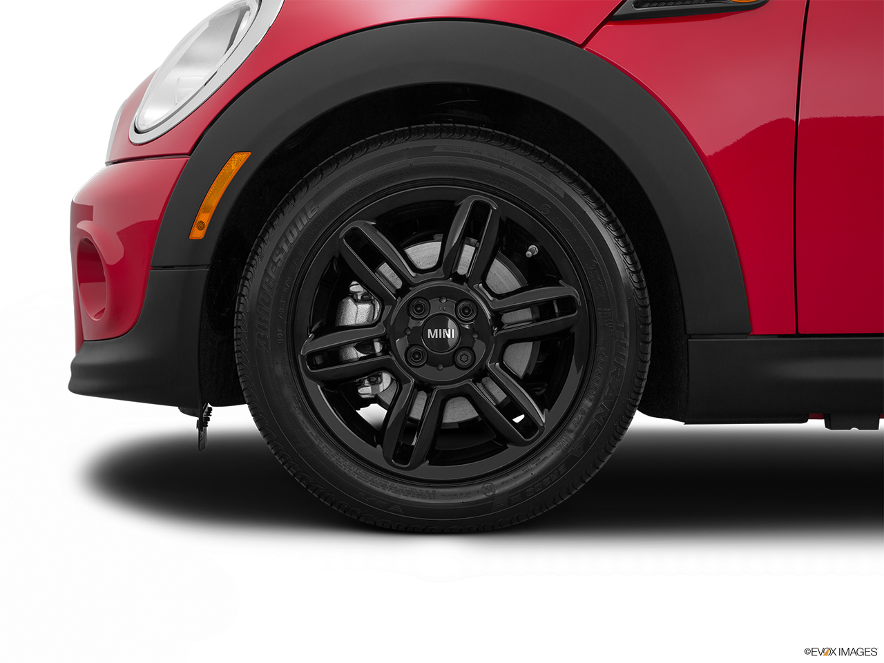 2015 Mini Roadster Cooper Front Drivers side wheel at profile. 