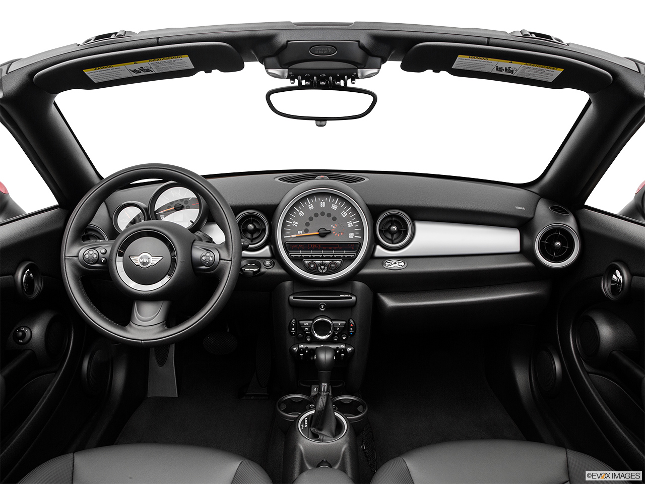 2015 Mini Roadster Cooper Centered wide dash shot 