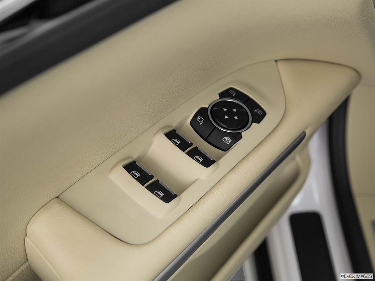 2015 Lincoln MKZ Base Driver's side inside window controls. 