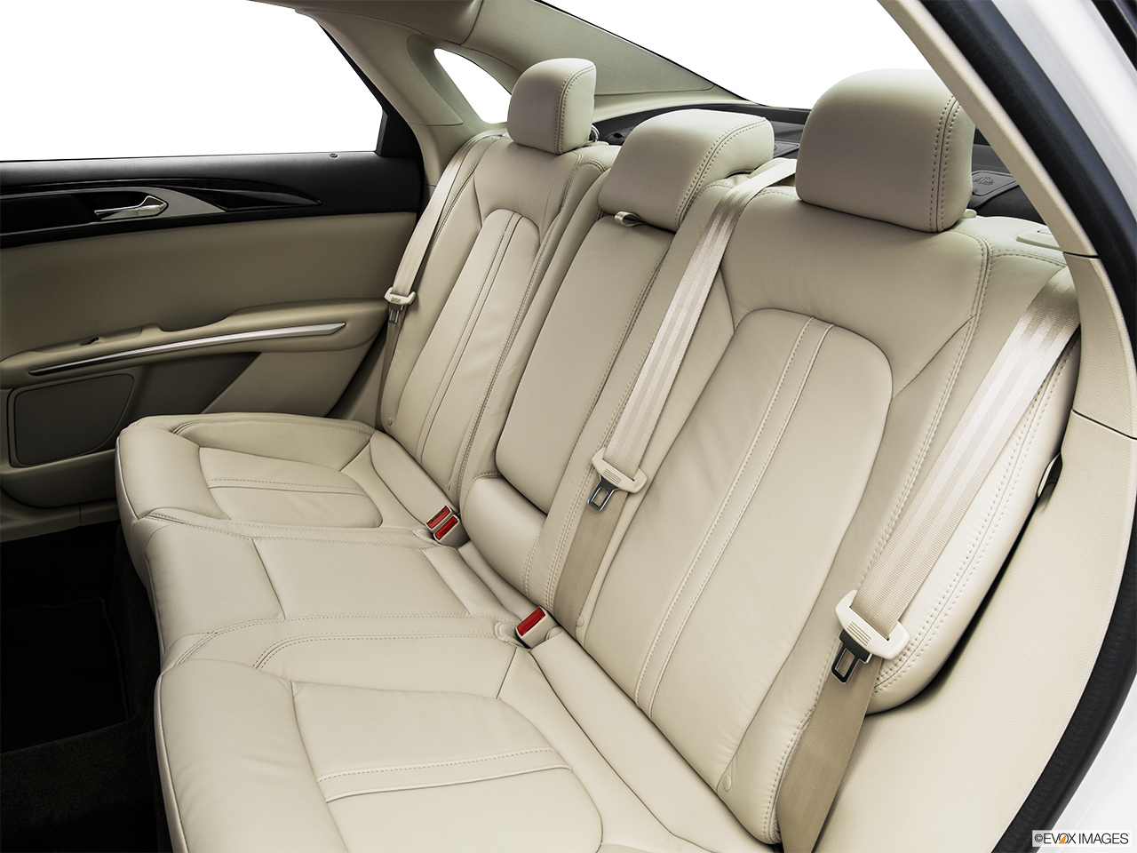 2015 Lincoln MKZ Base Rear seats from Drivers Side. 