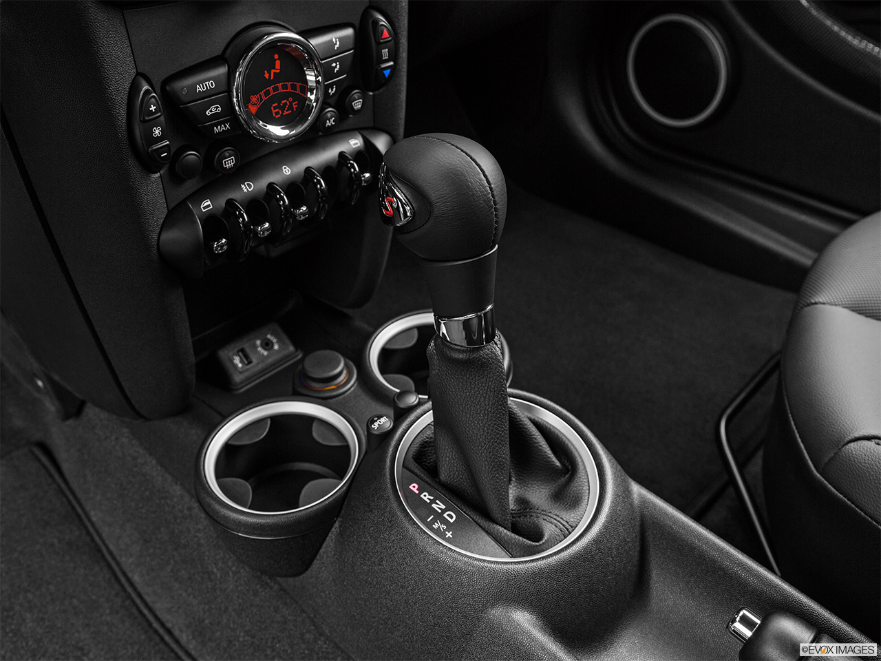2015 Mini Coupe Cooper S Gear shifter/center console. 