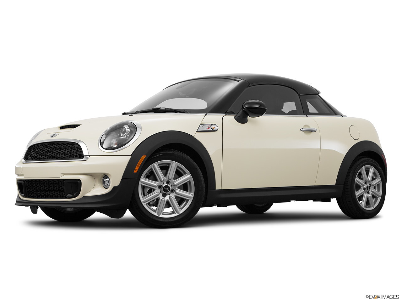 2015 Mini Coupe Cooper S Low/wide front 5/8. 