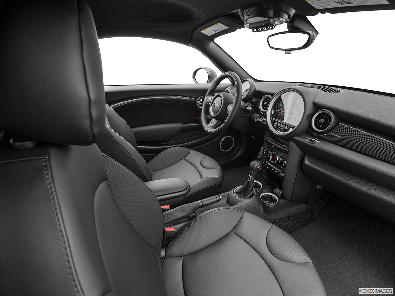 2015 Mini Coupe Cooper S Fake Buck Shot - Interior from Passenger B pillar. 