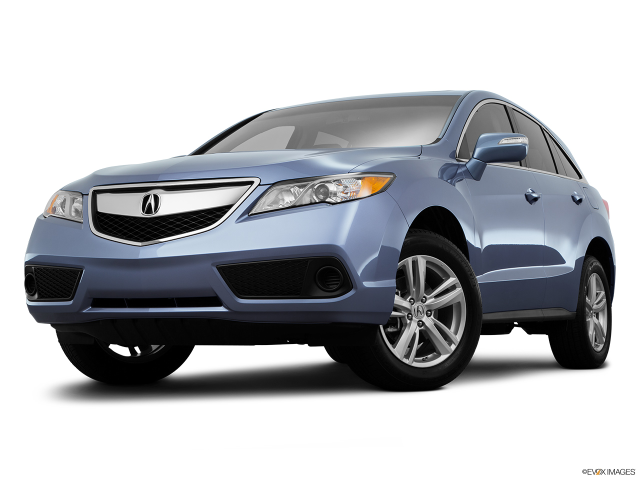2015 Acura RDX AWD Front angle view, low wide perspective. 