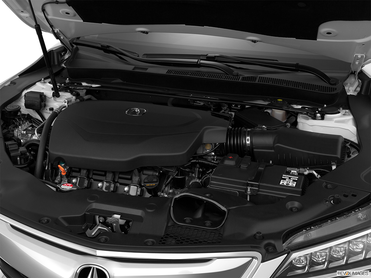 2015 Acura TLX 3.5 V-6 9-AT SH-AWD Engine. 