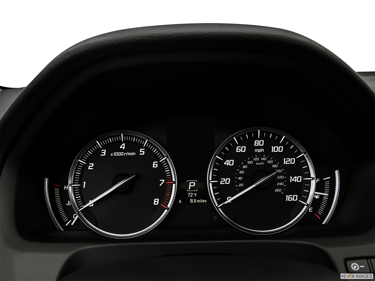 2015 Acura TLX 3.5 V-6 9-AT SH-AWD Speedometer/tachometer. 