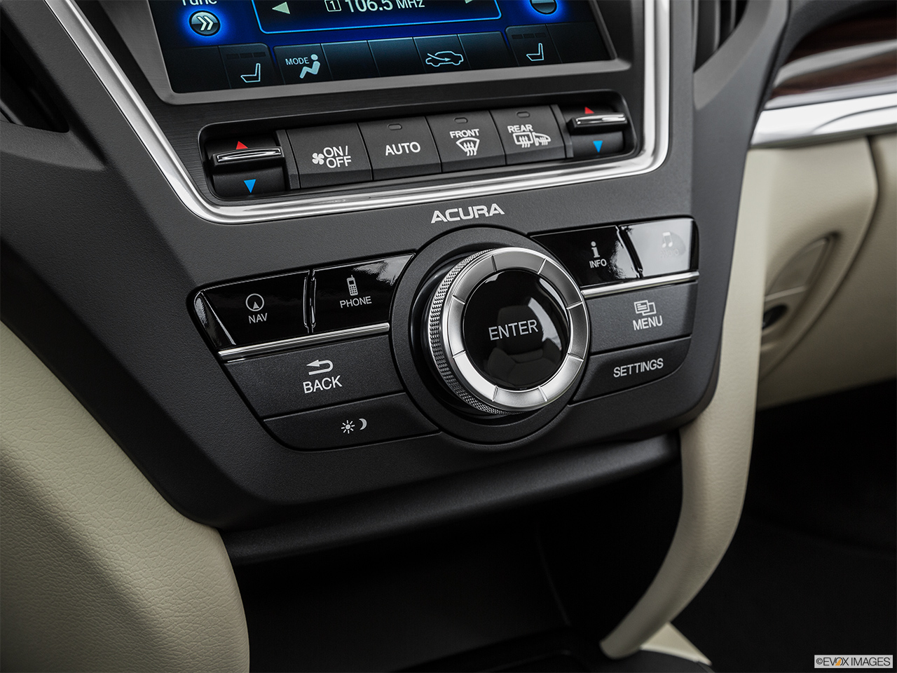 2016 Acura MDX SH-AWD System Controls. 