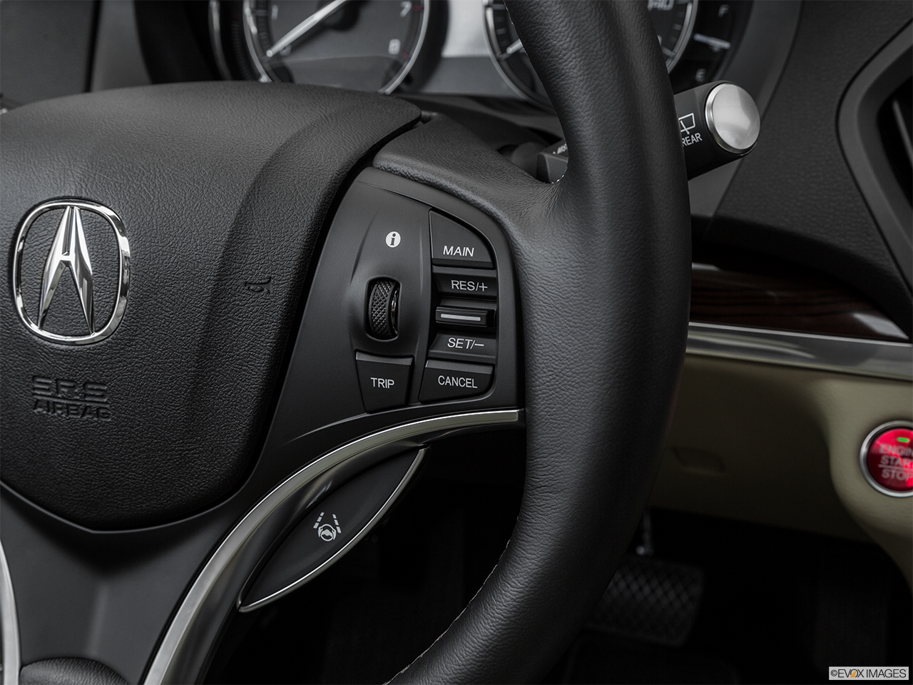 2016 Acura MDX SH-AWD Steering Wheel Controls (Right Side) 
