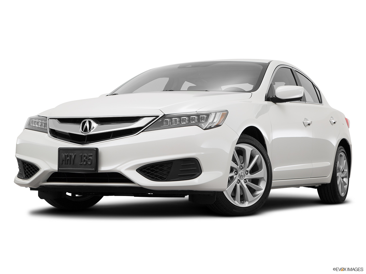2016 Acura ILX AcuraWatch Plus Front angle view, low wide perspective. 
