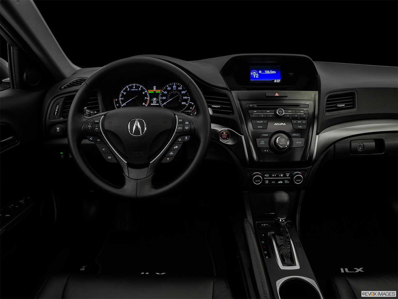 2016 Acura ILX AcuraWatch Plus Centered wide dash shot - "night" shot. 