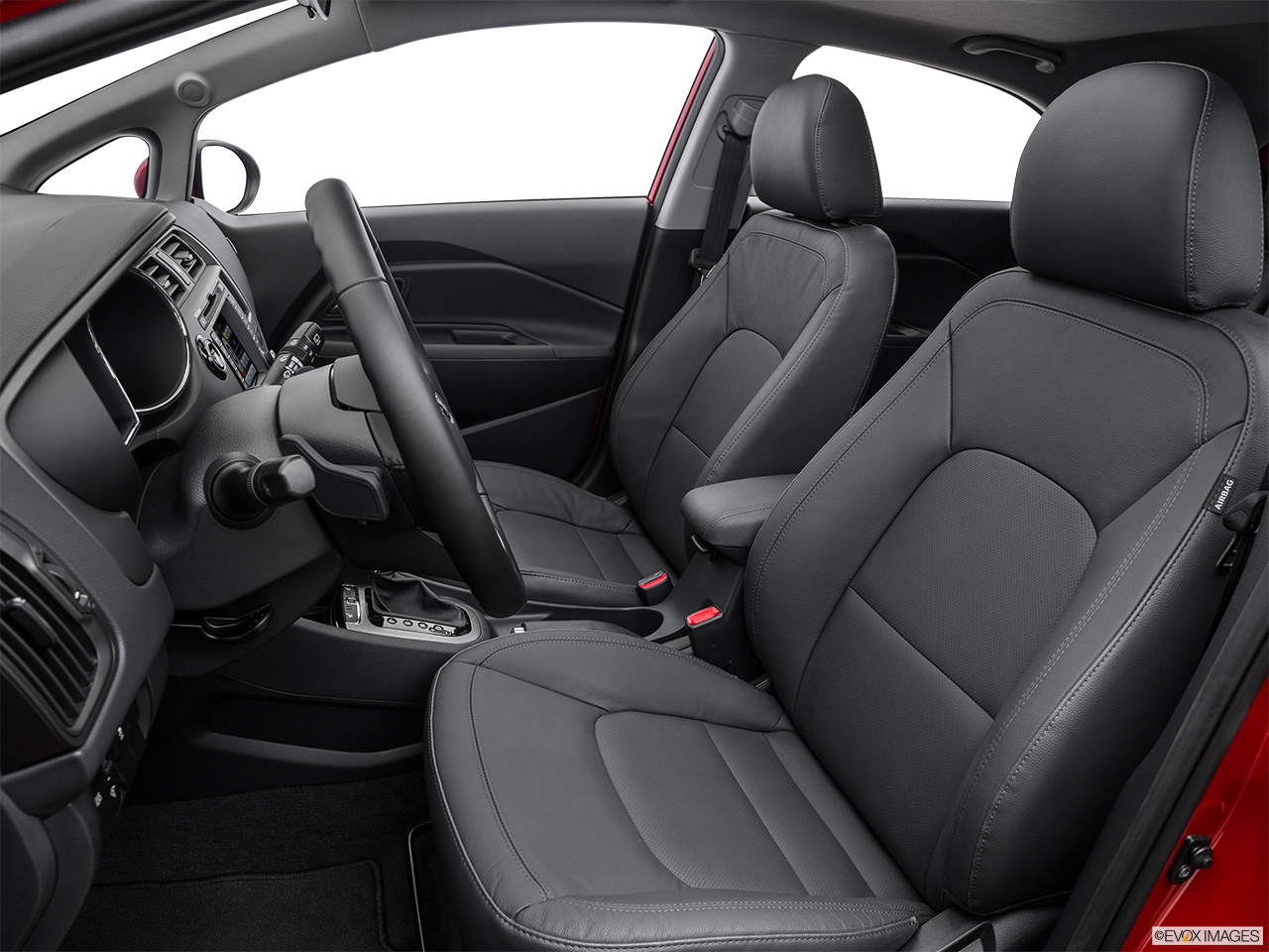 2015 Kia Rio 5-door SX Front seats from Drivers Side. 