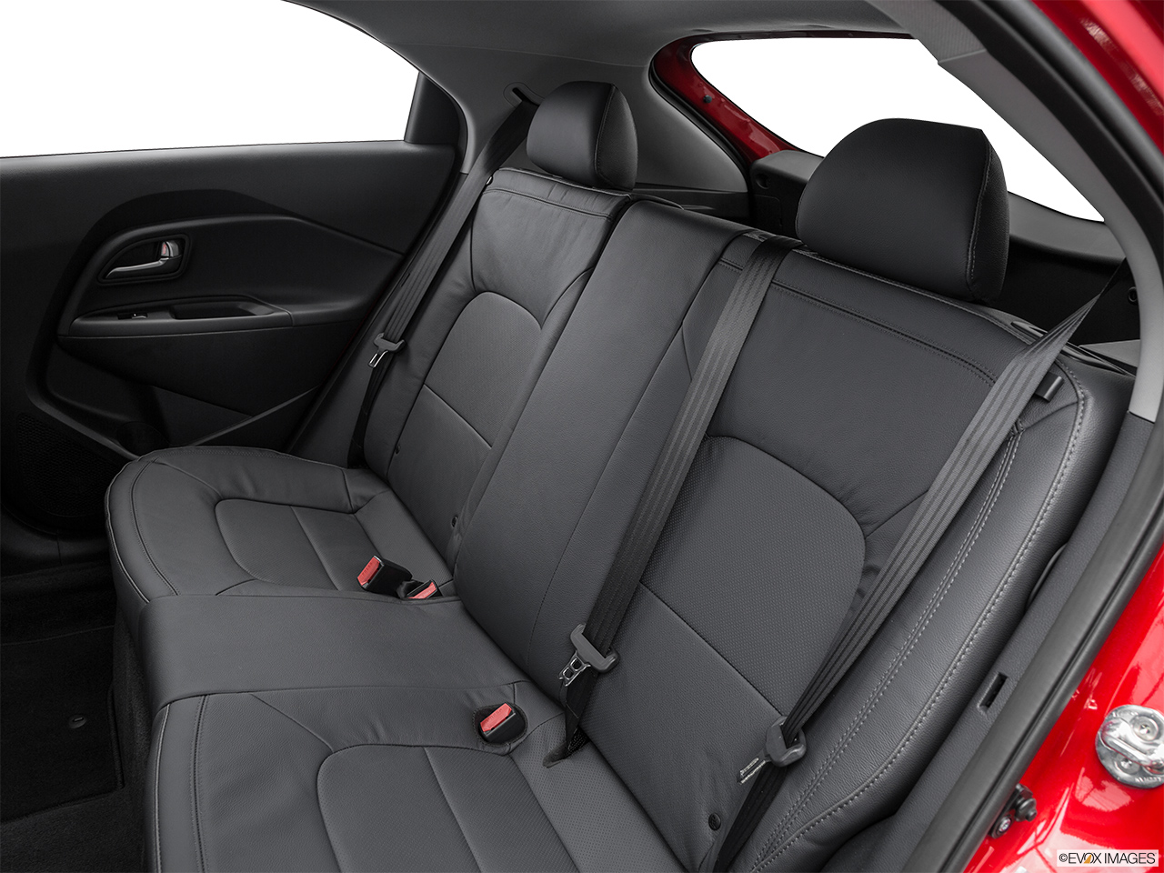 2015 Kia Rio 5-door SX Rear seats from Drivers Side. 