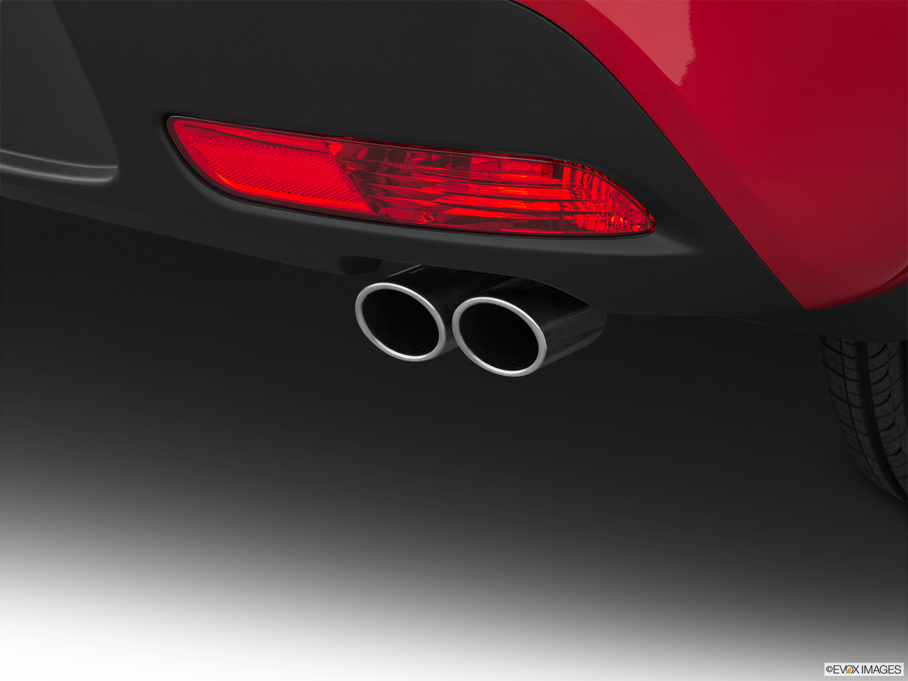 2015 Kia Rio 5-door SX Chrome tip exhaust pipe. 