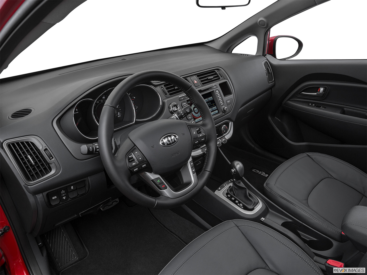 2015 Kia Rio 5-door SX Interior Hero (driver's side). 