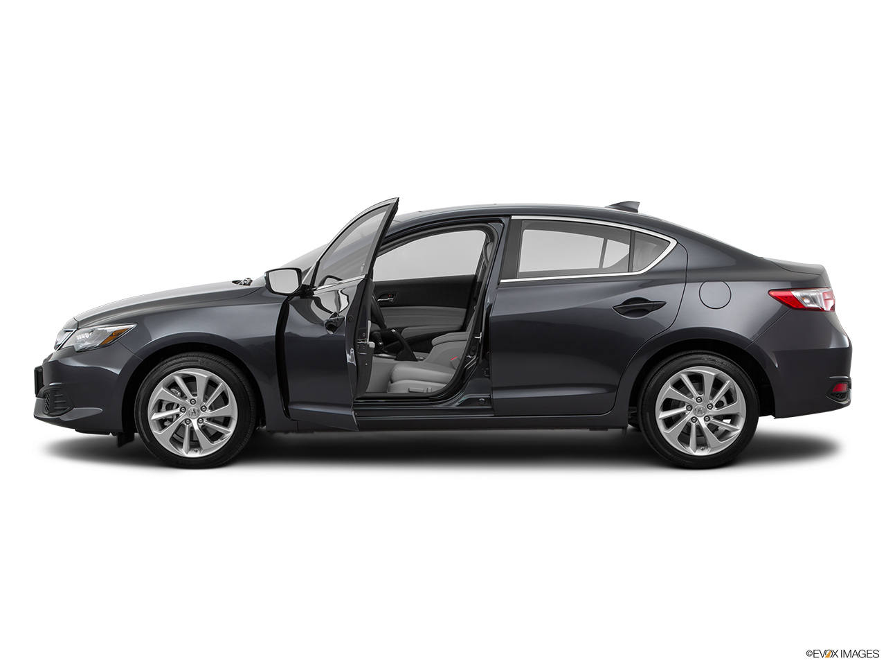 2016 Acura ILX Base Driver's side profile with drivers side door open. 