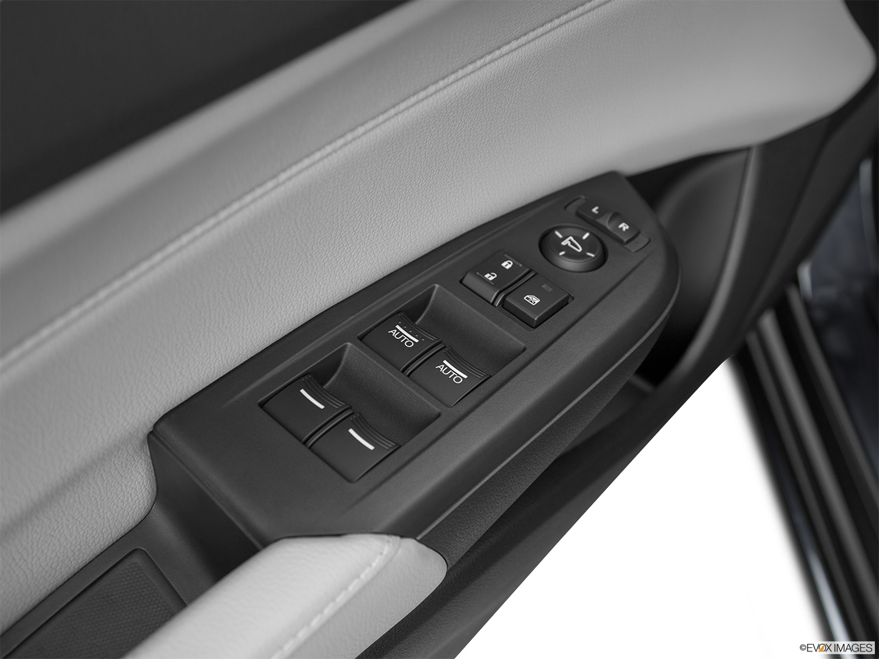 2016 Acura ILX Base Driver's side inside window controls. 