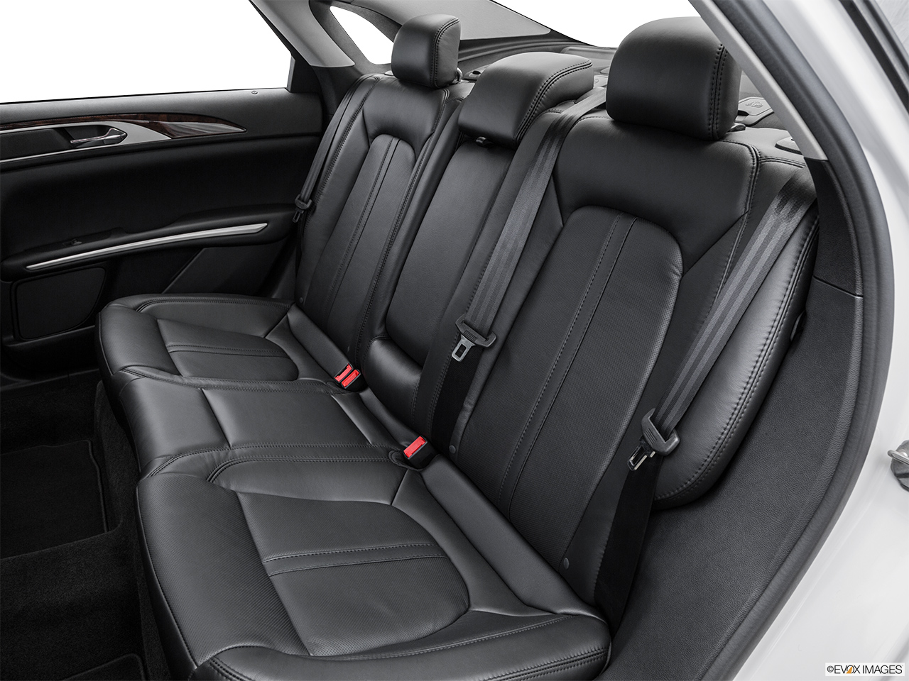 2016 Lincoln MKZ 2.0L EcoBoost FWD Rear seats from Drivers Side. 