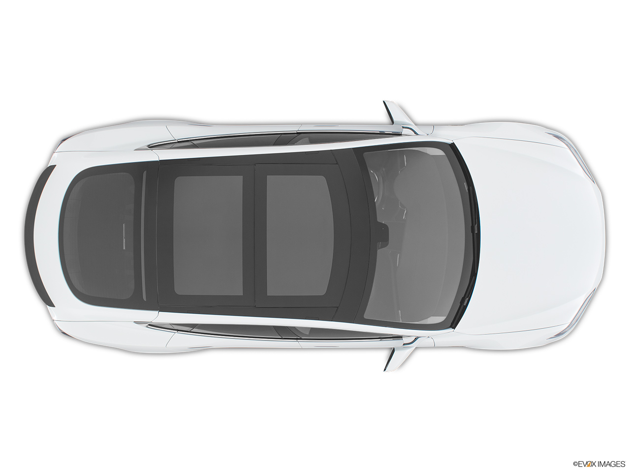 2014 Tesla Model S Performance Overhead. 