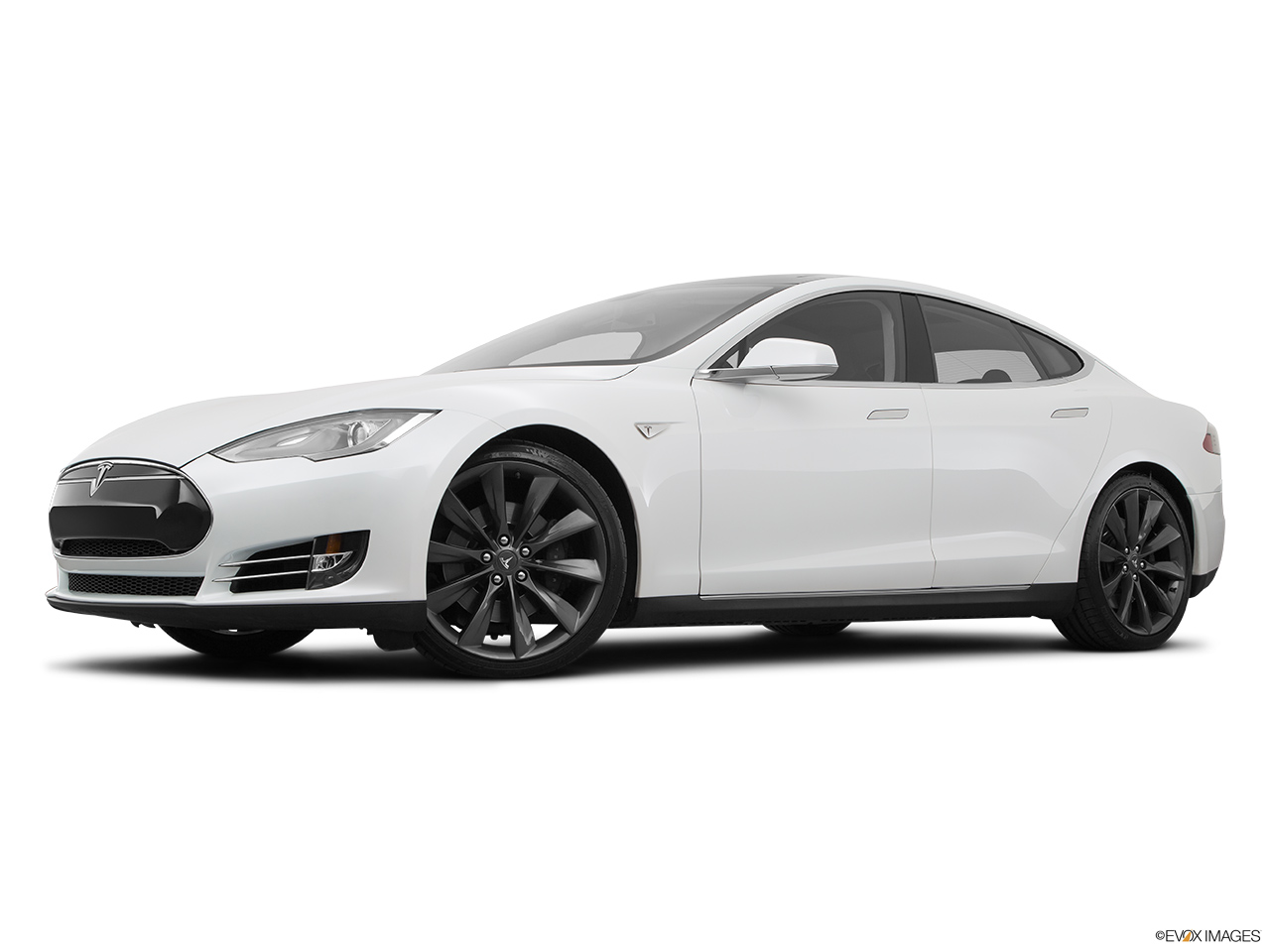 2014 Tesla Model S Performance Low/wide front 5/8. 