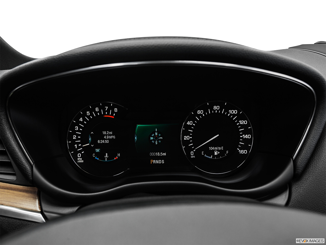 2015 Lincoln MKC Base Speedometer/tachometer. 