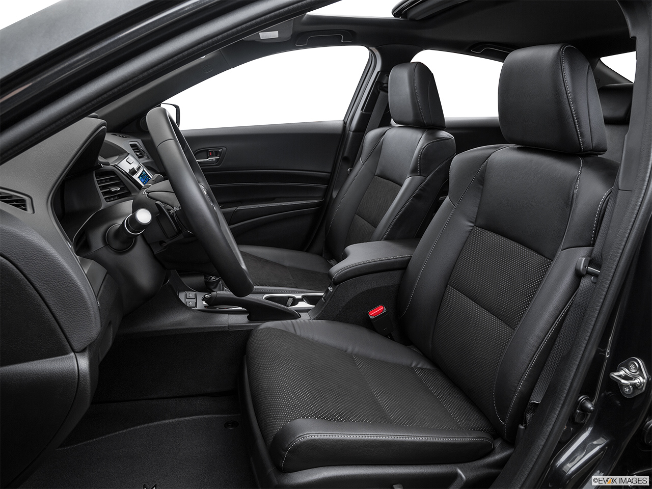 2016 Acura ILX Technology Plus and A-Spec Package Front seats from Drivers Side. 