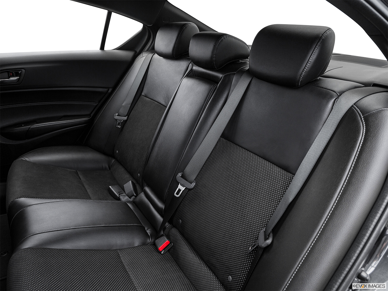 2016 Acura ILX Technology Plus and A-Spec Package Rear seats from Drivers Side. 