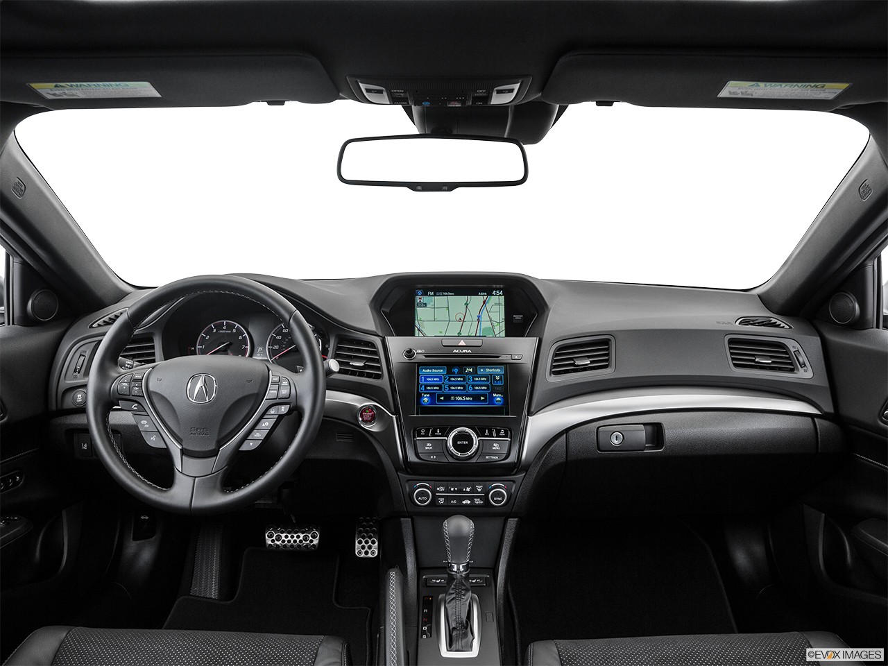 2016 Acura ILX Technology Plus and A-Spec Package Centered wide dash shot 