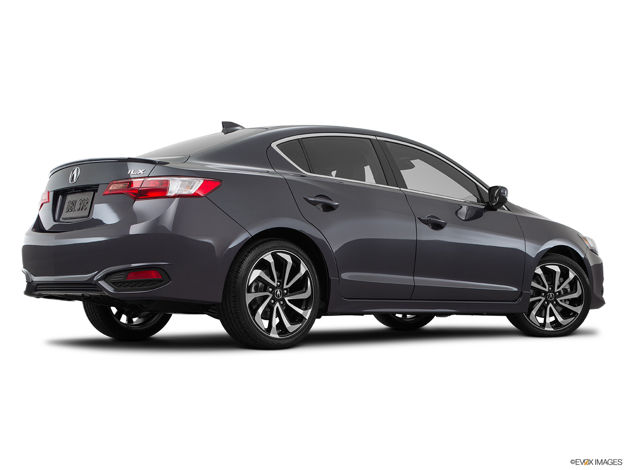 2016 Acura ILX Technology Plus and A-Spec Package Low/wide rear 5/8. 
