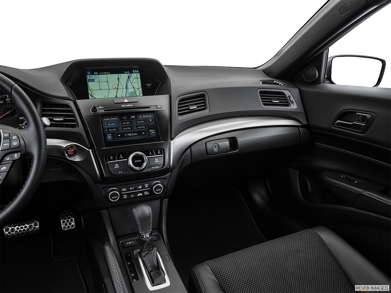 2016 Acura ILX Technology Plus and A-Spec Package Center Console/Passenger Side. 