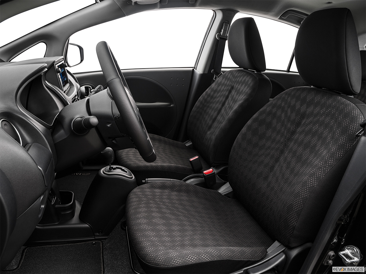 2016 Mitsubishi i-Miev ES Front seats from Drivers Side. 
