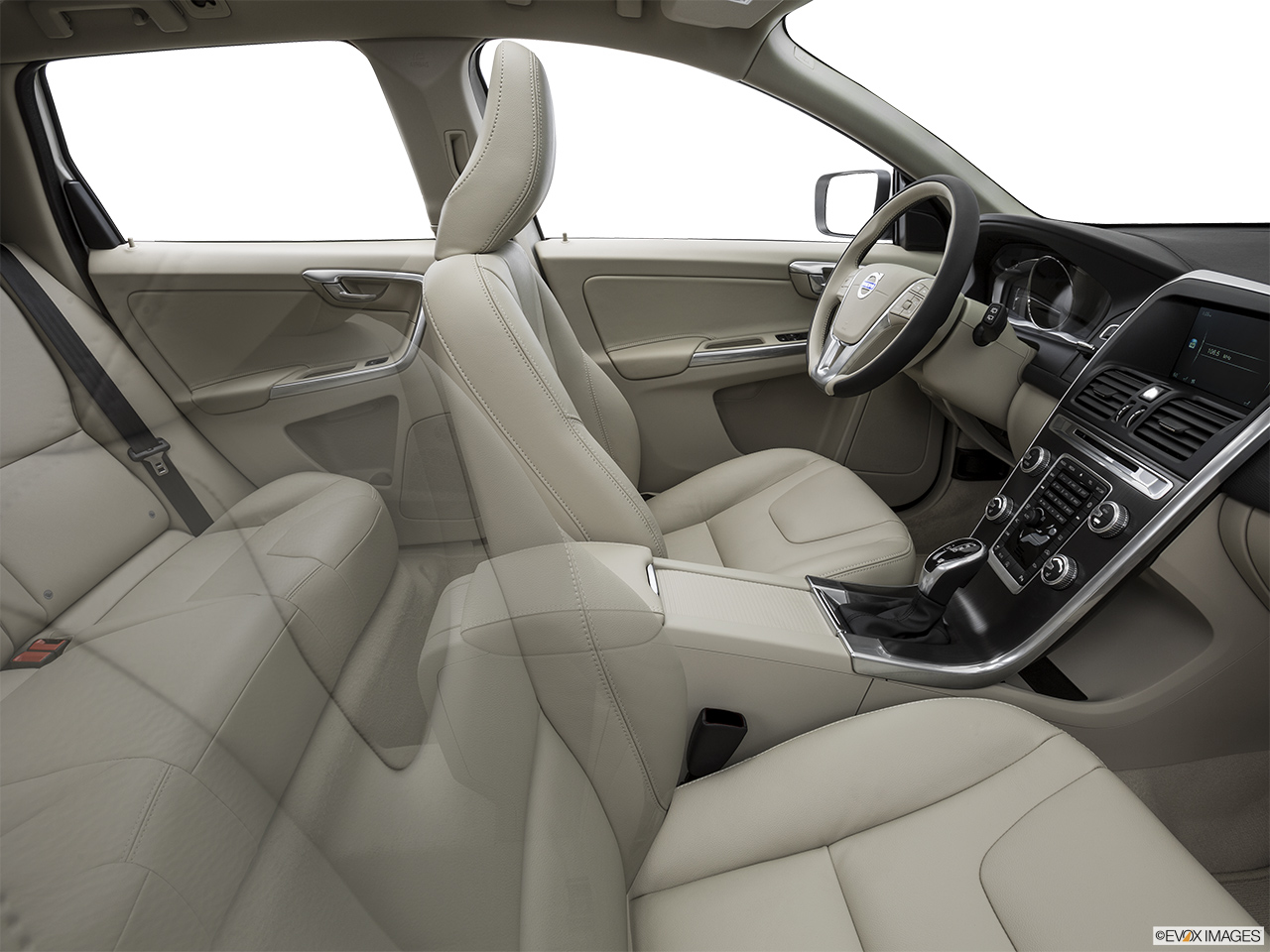 2016 Volvo XC60 T5 Drive-E FWD Premier Fake Buck Shot - Interior from Passenger B pillar. 