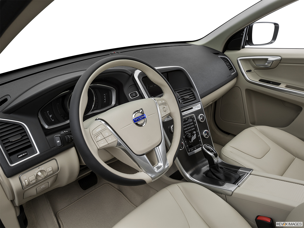 2016 Volvo XC60 T5 Drive-E FWD Premier Interior Hero (driver's side). 