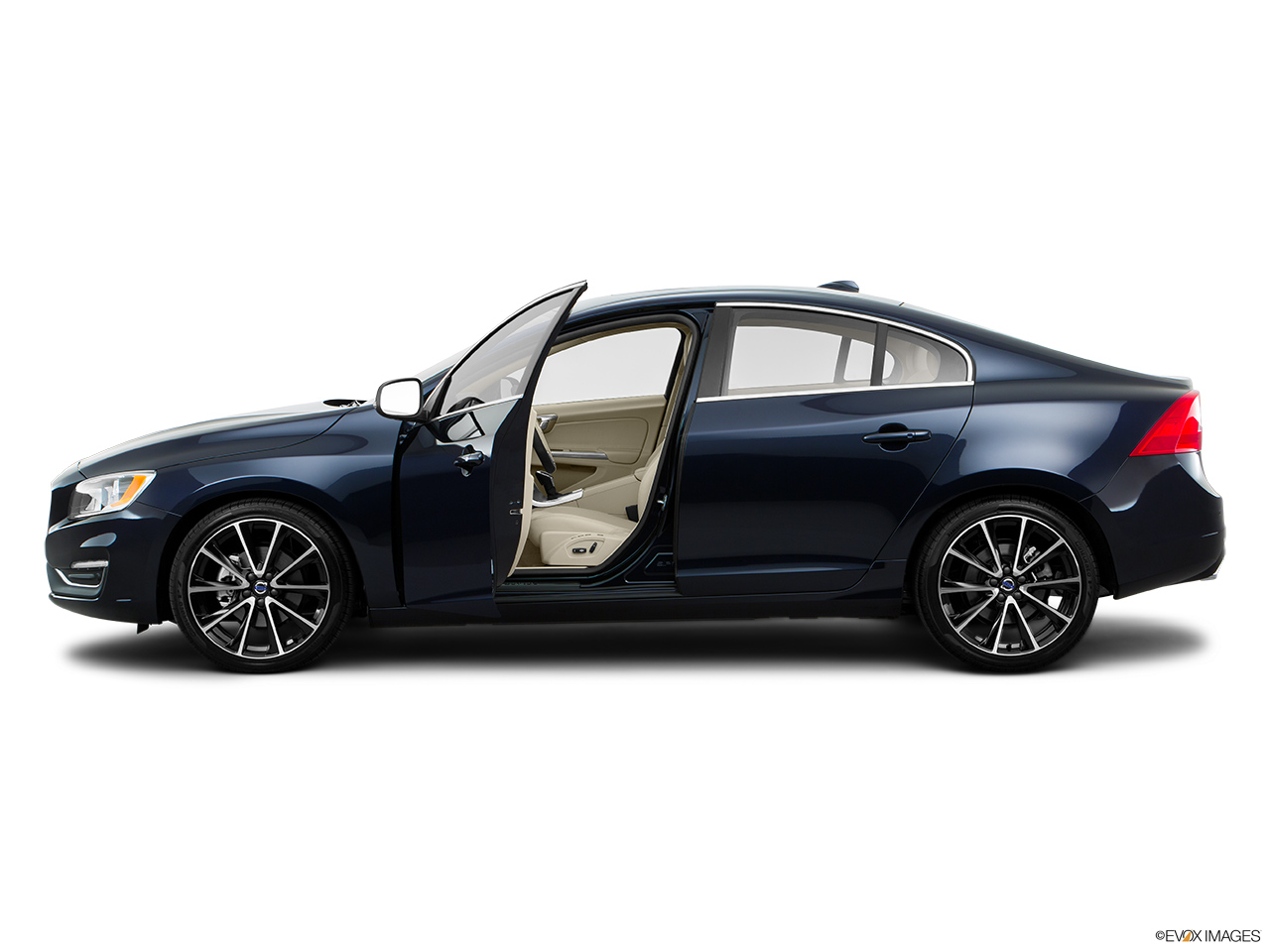 2016 Volvo S60 T5 Drive-E FWD Premier Driver's side profile with drivers side door open. 