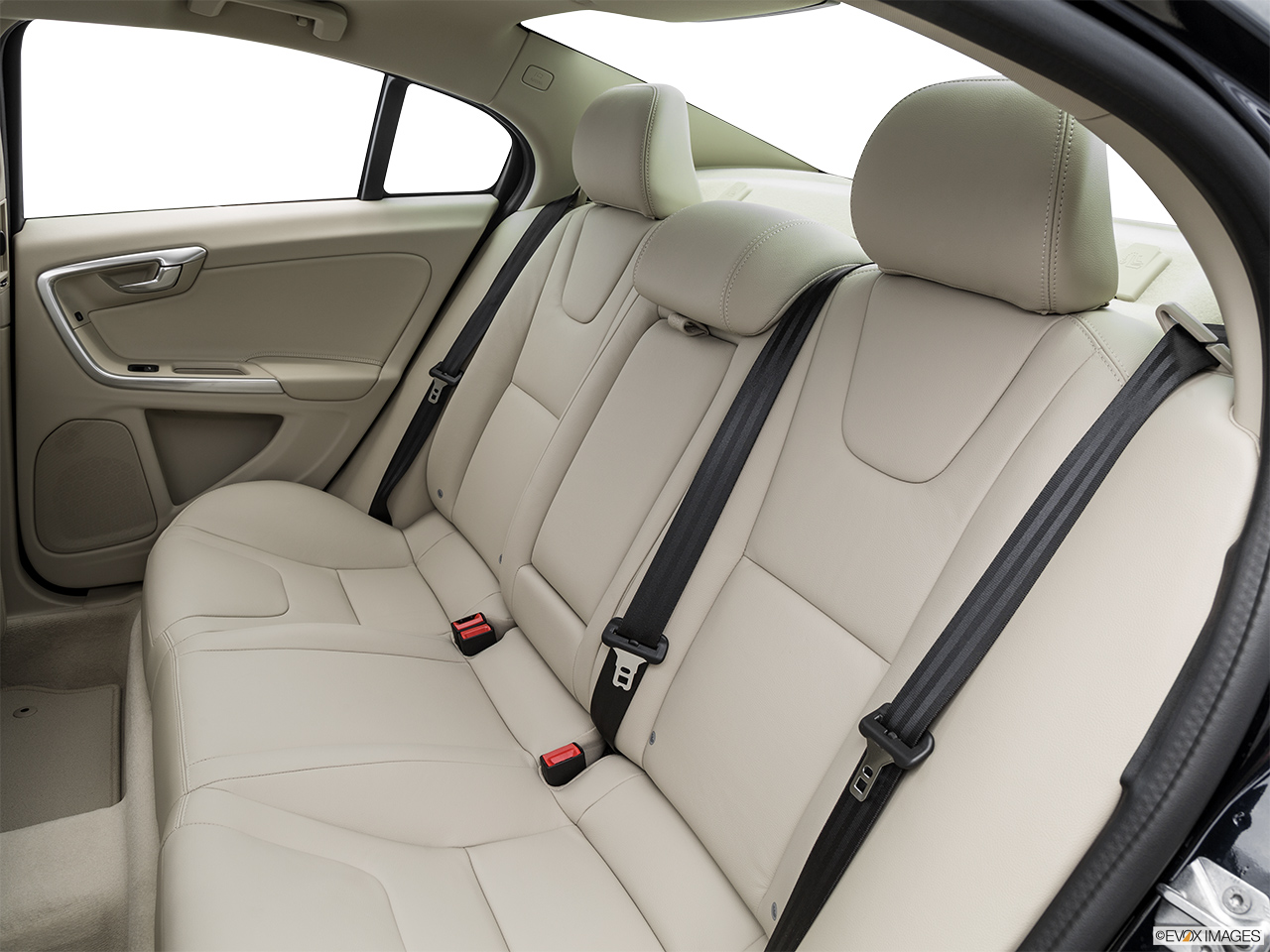 2016 Volvo S60 T5 Drive-E FWD Premier Rear seats from Drivers Side. 