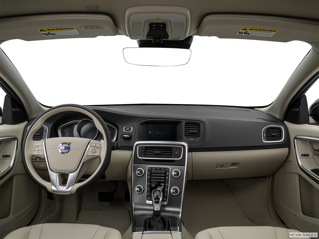 2016 Volvo S60 T5 Drive-E FWD Premier Centered wide dash shot 