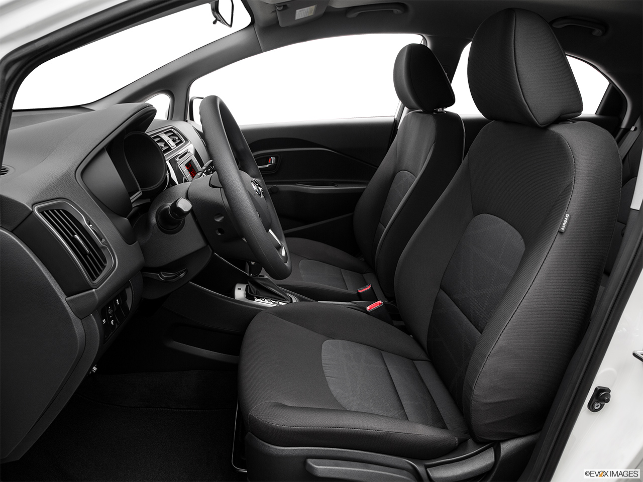 2017 Kia Rio 5-door LX Front seats from Drivers Side. 