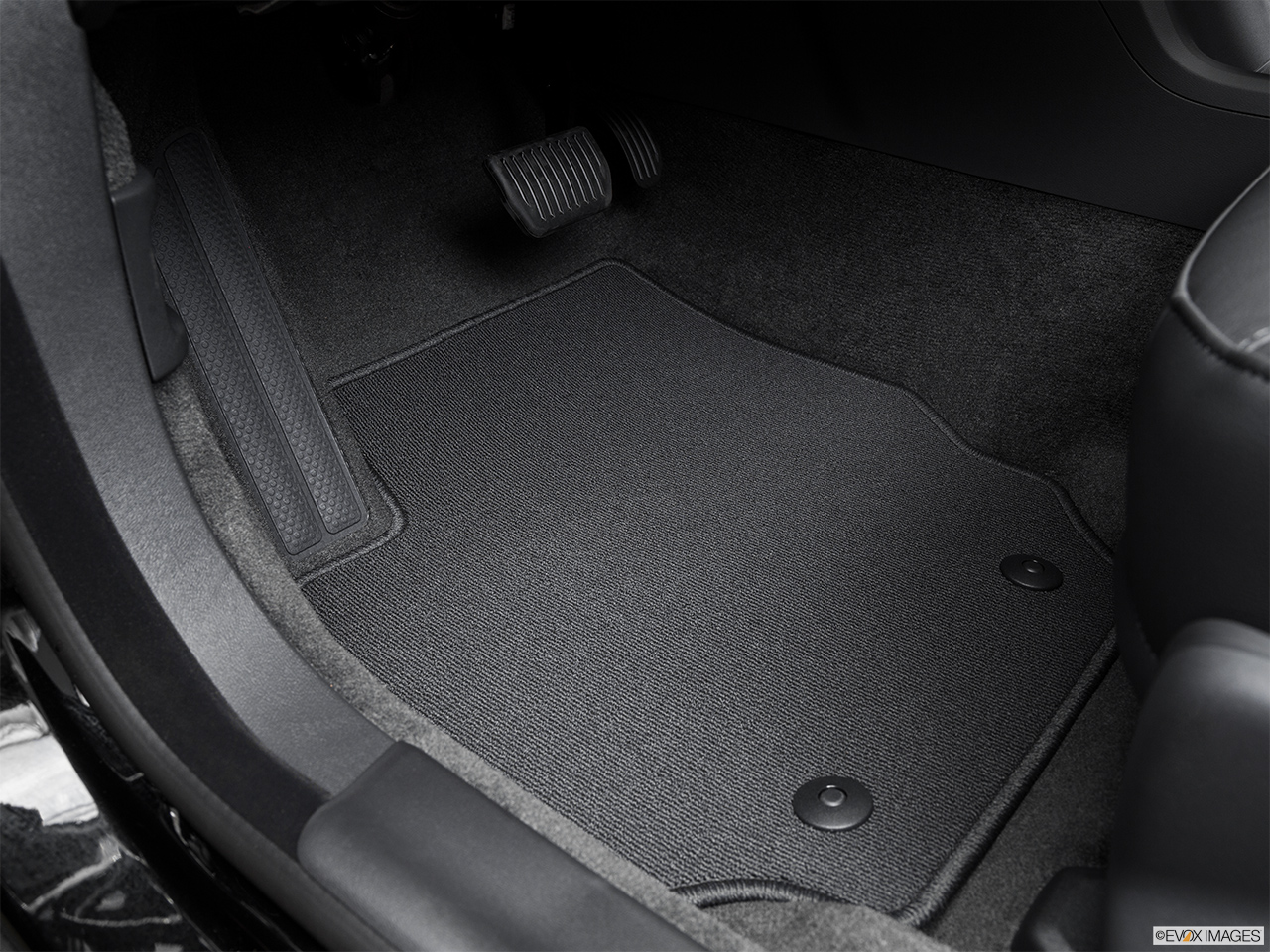 2016 Volvo S80 T5 Drive-E FWD Driver's floor mat and pedals. Mid-seat level from outside looking in. 