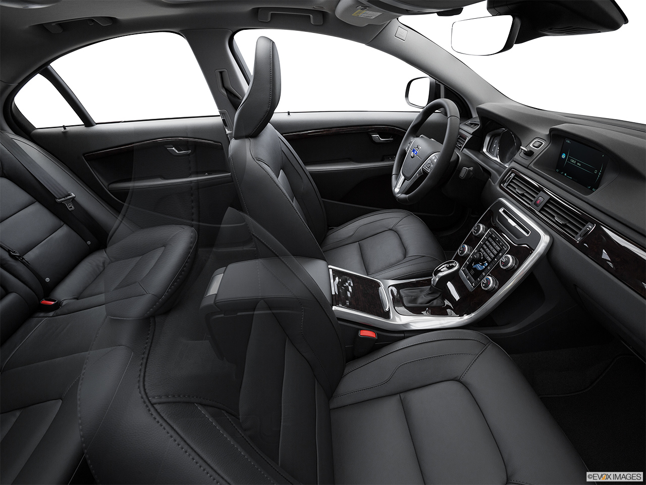 2016 Volvo S80 T5 Drive-E FWD Fake Buck Shot - Interior from Passenger B pillar. 