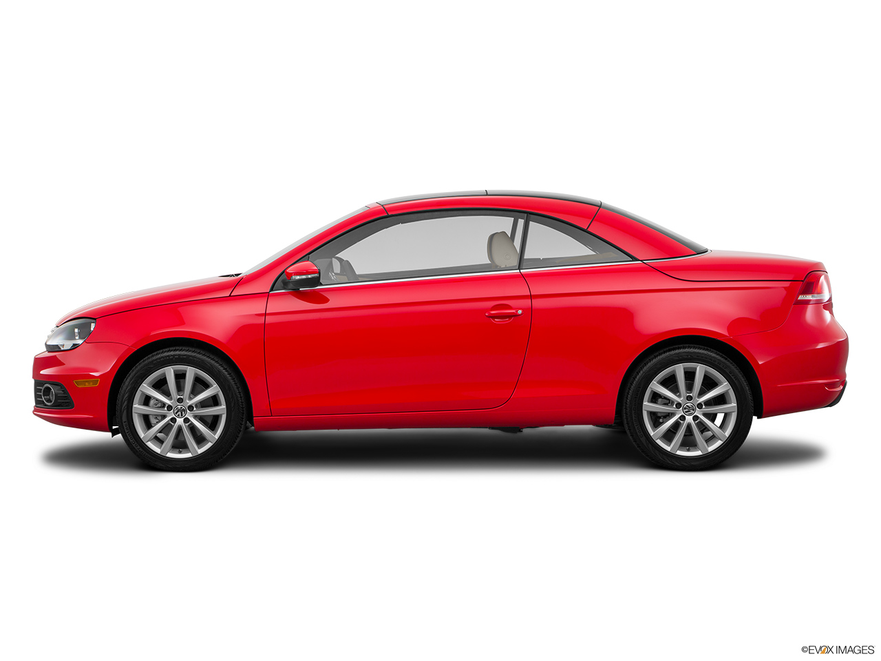 2016 Volkswagen Eos Komfort Edition Drivers side profile, convertible top up (convertibles only). 