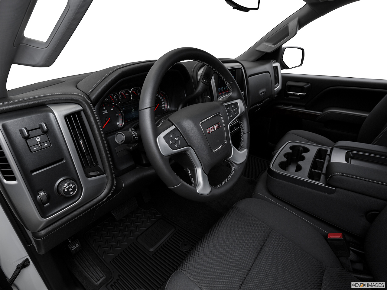 2016 GMC Sierra 2500HD SLE Interior Hero (driver's side). 