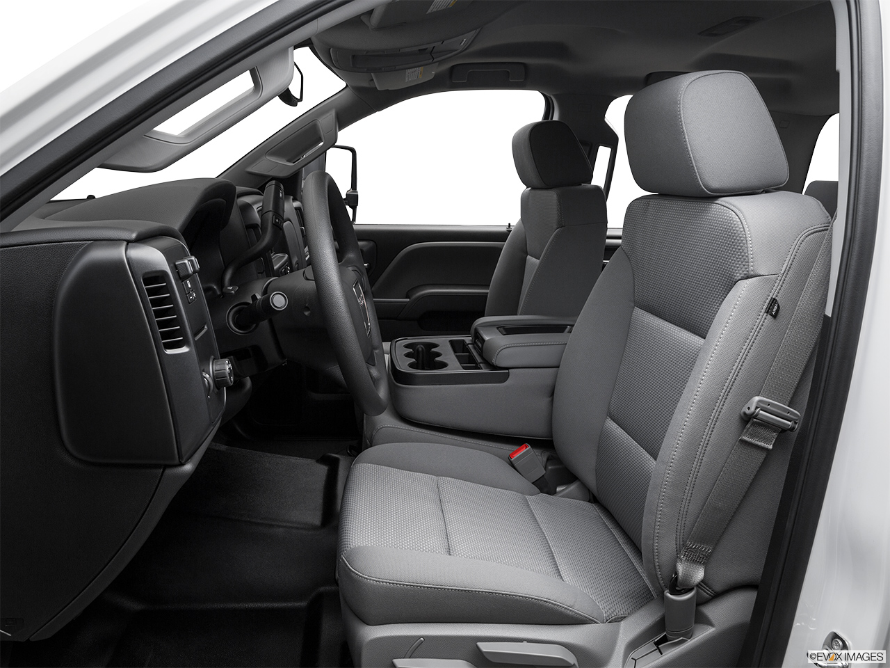 2016 GMC Sierra 2500HD Base Front seats from Drivers Side. 