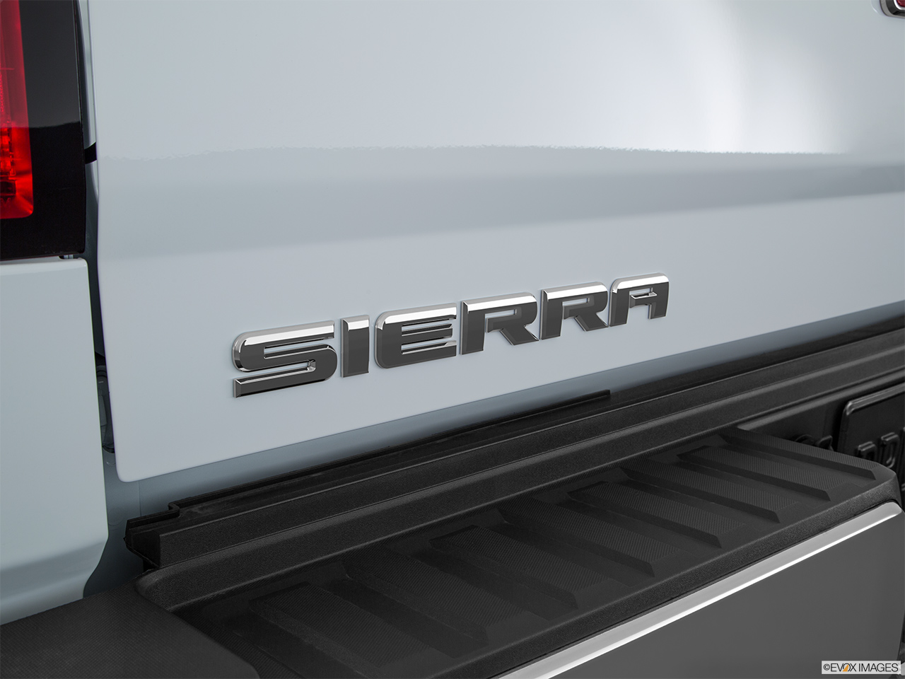 2016 GMC Sierra 2500HD Base Rear model badge/emblem 