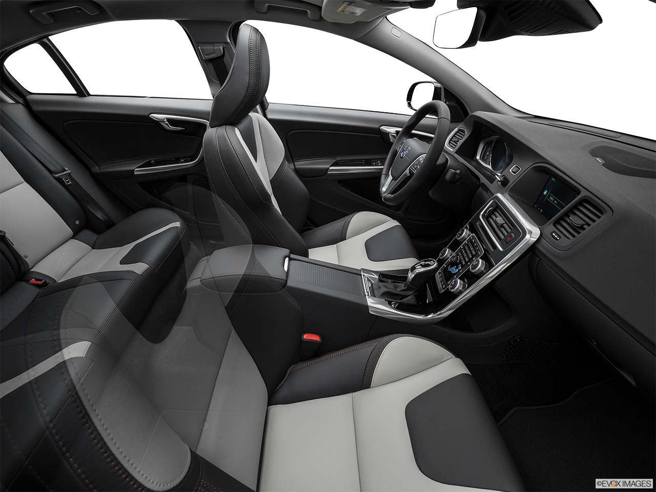 2016 Volvo S60 Cross Country T5 AWD Fake Buck Shot - Interior from Passenger B pillar. 